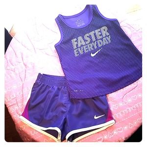 Girls Nike athletics wear